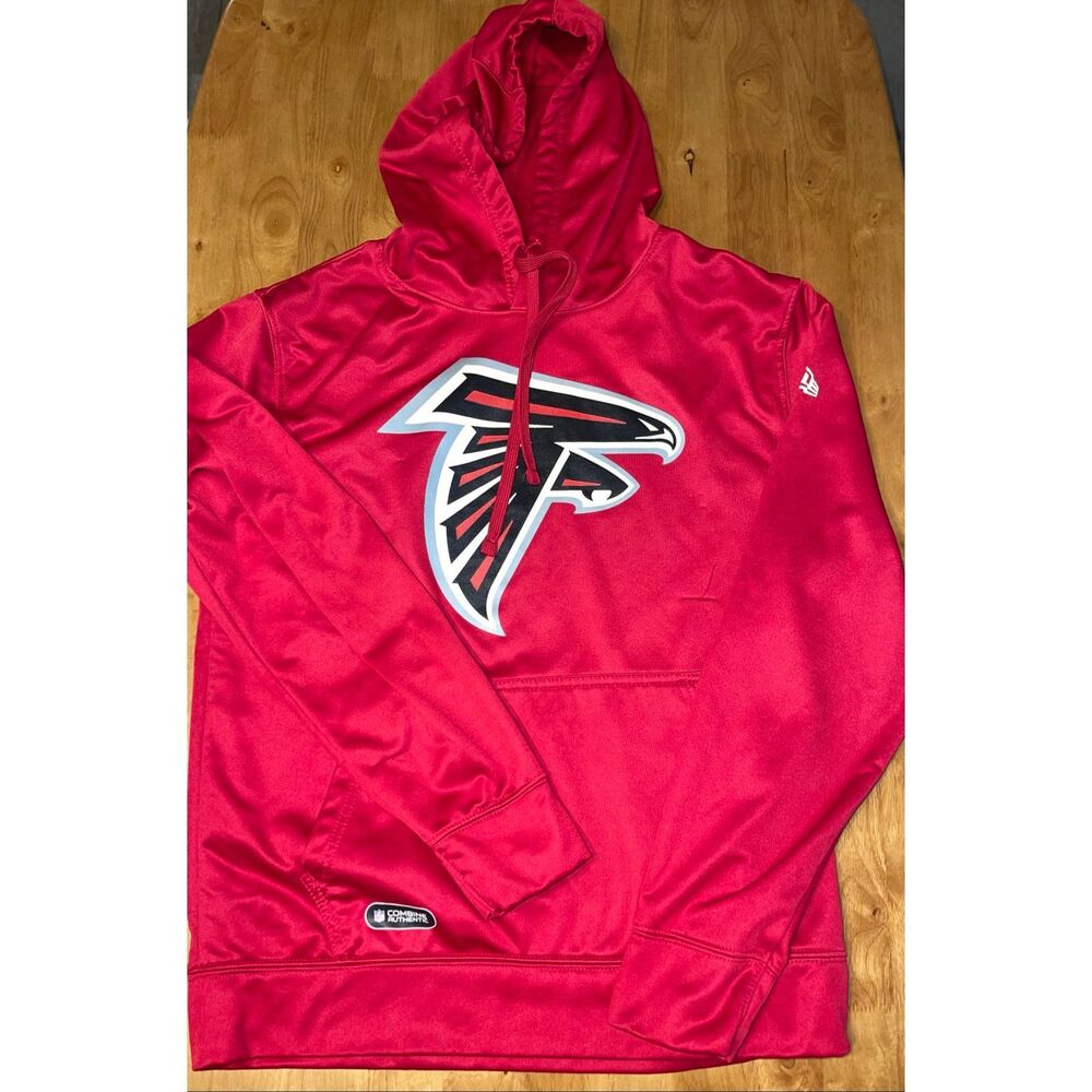 Atlanta Falcons Hoodie‎ Men’s M Red NFL Team Apparel Fleece Pullover